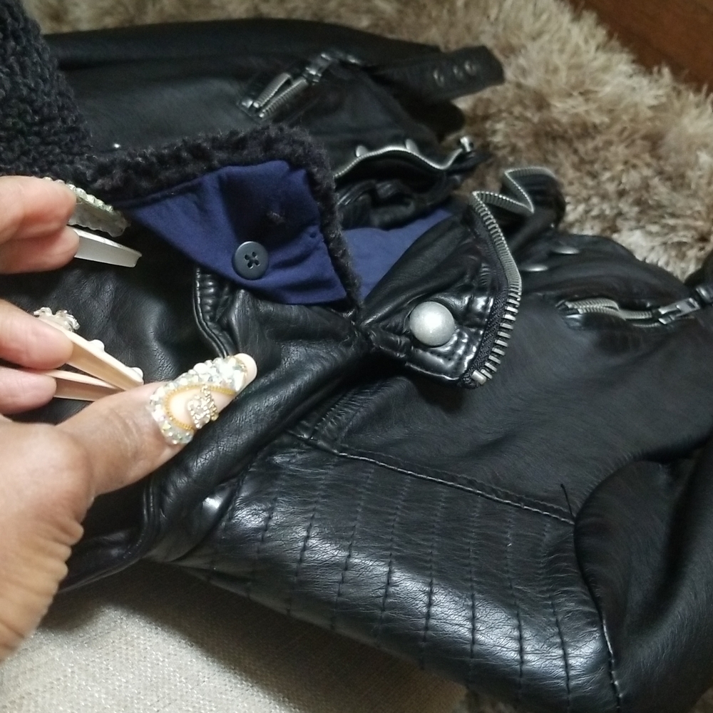 Crop Leather❤ Jacket!!❤ - Picture 5 of 6